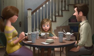 Mom, Riley, Dad - Inside Out