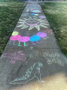 Sidewalk Chalk Art